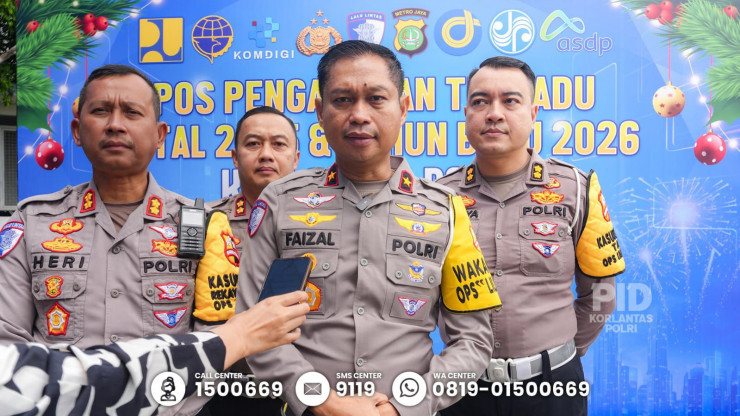 Arus Balik Nataru Mulai Meningkat Korlantas Polri Perkuat Rekayasa Lalu Lintas