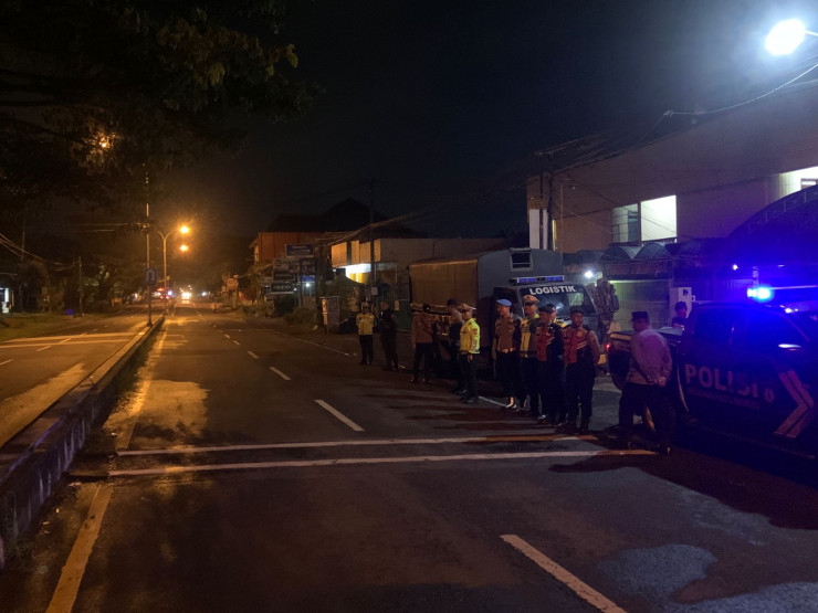 Ops Pekat ll semeru 2025 Polres Pasuruan Gencarkan Patroli Malam Cegah Premanisme dan Geng Motor