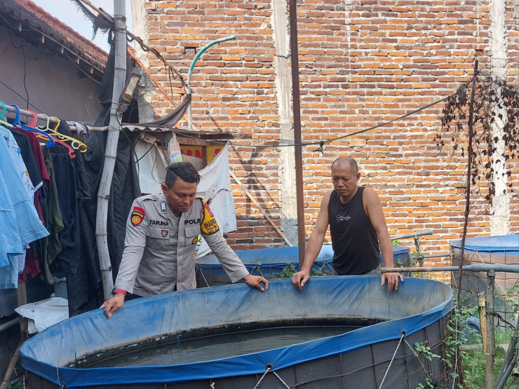 Dukung Ketahanan Pangan, Warga Bligo Manfaatkan Pekarangan Rumah untuk Budidaya Ikan