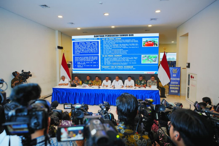Sumur Bor dan Sanitasi Jadi Prioritas Polri Bangun Ratusan Fasilitas Air Bersih Pasca bencana