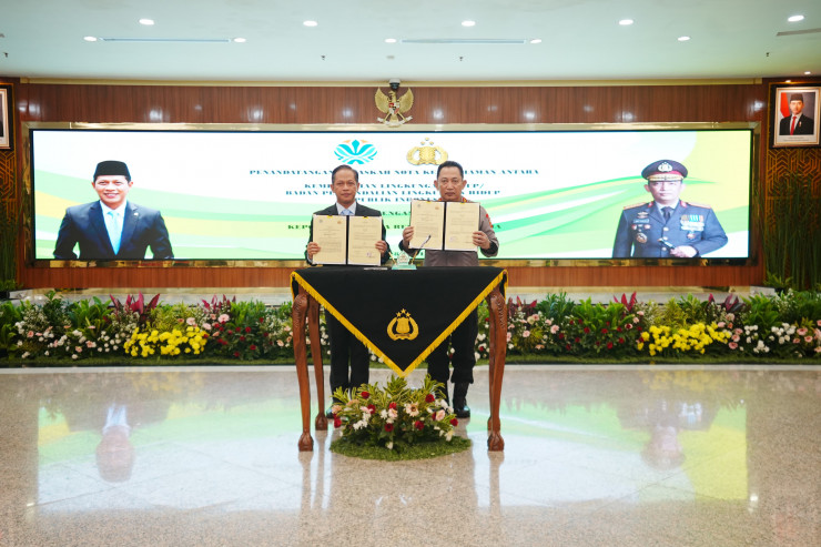 Teken MoU dengan Kementerian LH, Kapolri Komitmen Jaga Kualitas Lingkungan Hidup Jadi Lebih Baik